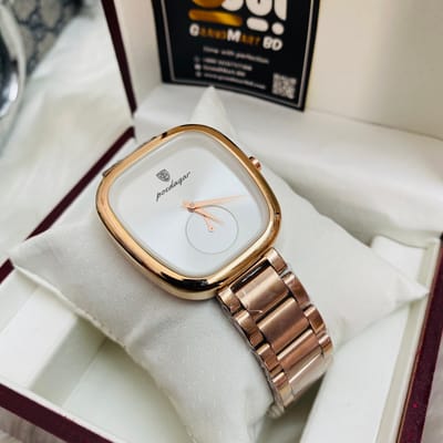 Poedagar Luxury Ladies Watch Stainless Steel Waterproof Quartz Watch_img_0
