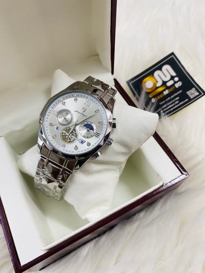 .POEDAGAR 996 Stainless Steel Chronograph Luminous Quartz Watch For Men ._img_0