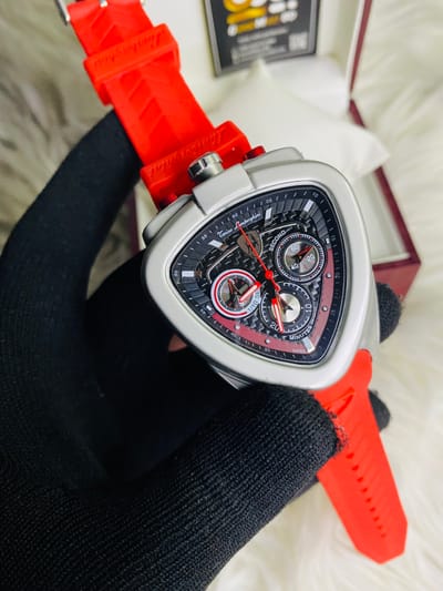 Lamborghini red belt red dial_img_0