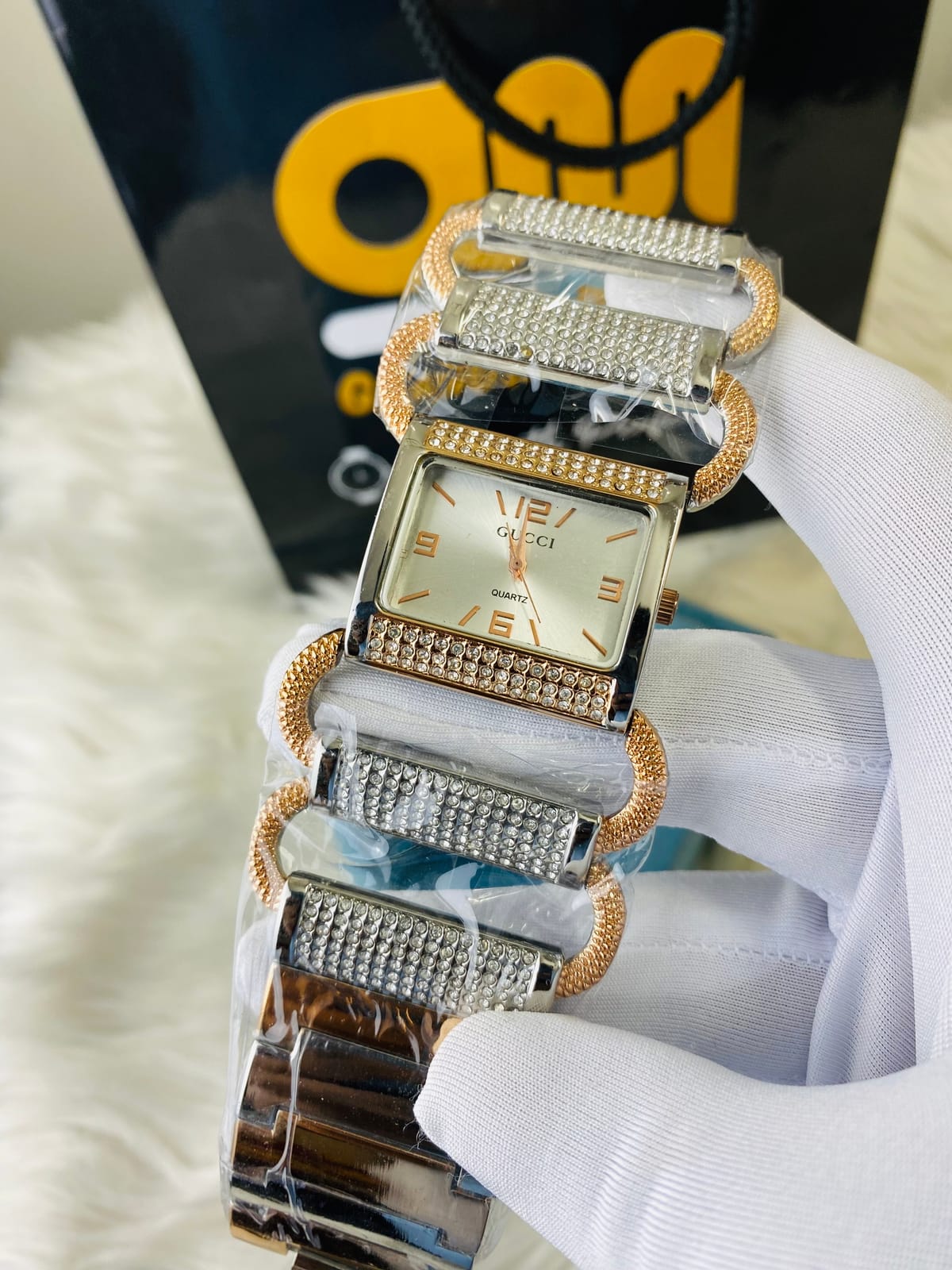 Girls party watch || Silver & golden