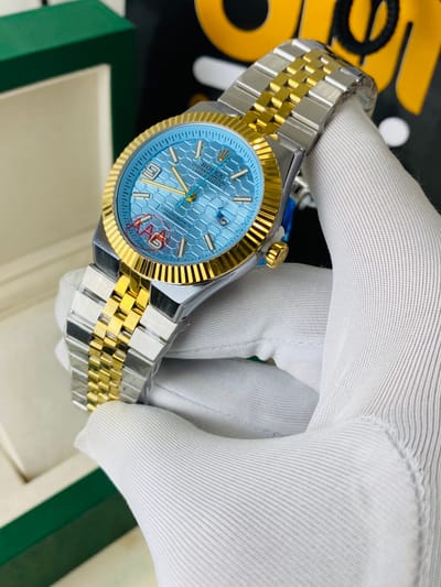 Rolex Land-Dweller watch || Tiffany Two color chain_img_0