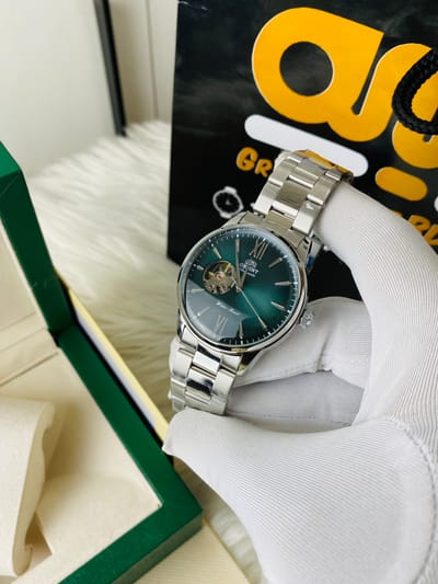 Orient Bambino Open Heart || Green Dial_img_0