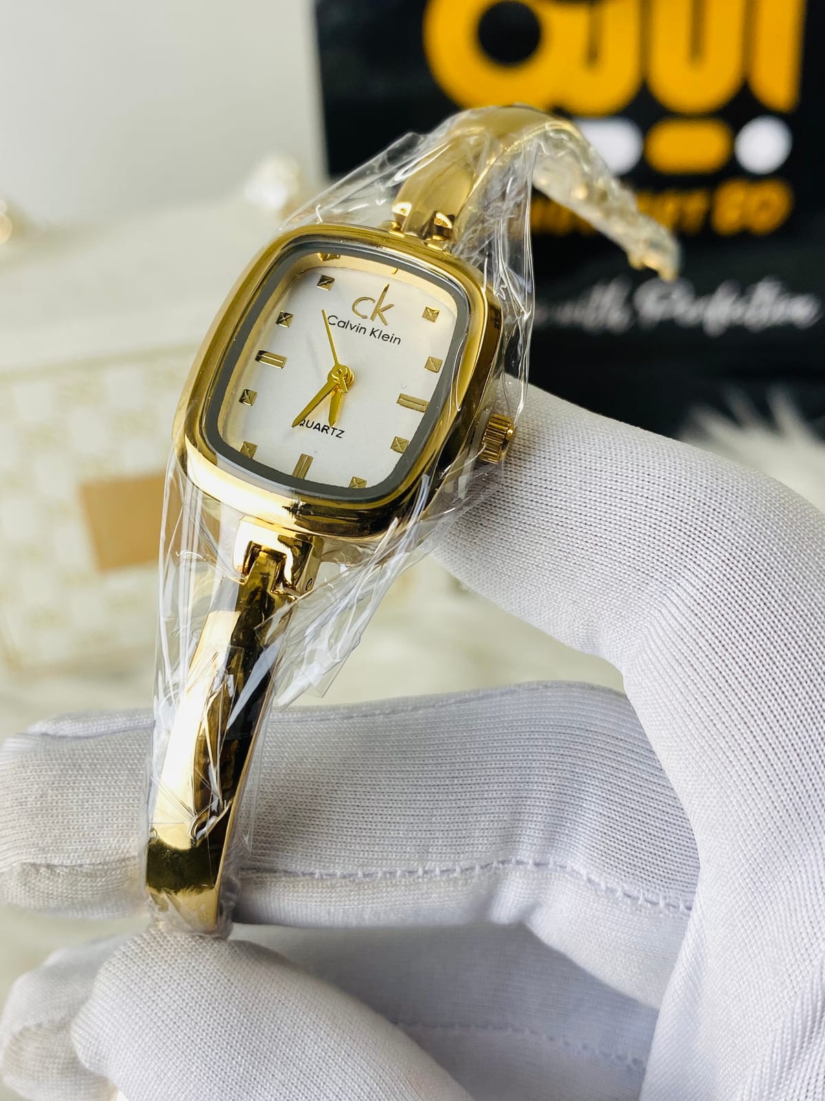 CK AA WHITE DIAL