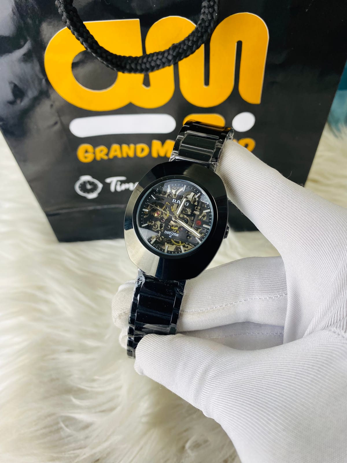 RADO FULL BLACK || AUTOMATIC || UNISEX WATCH