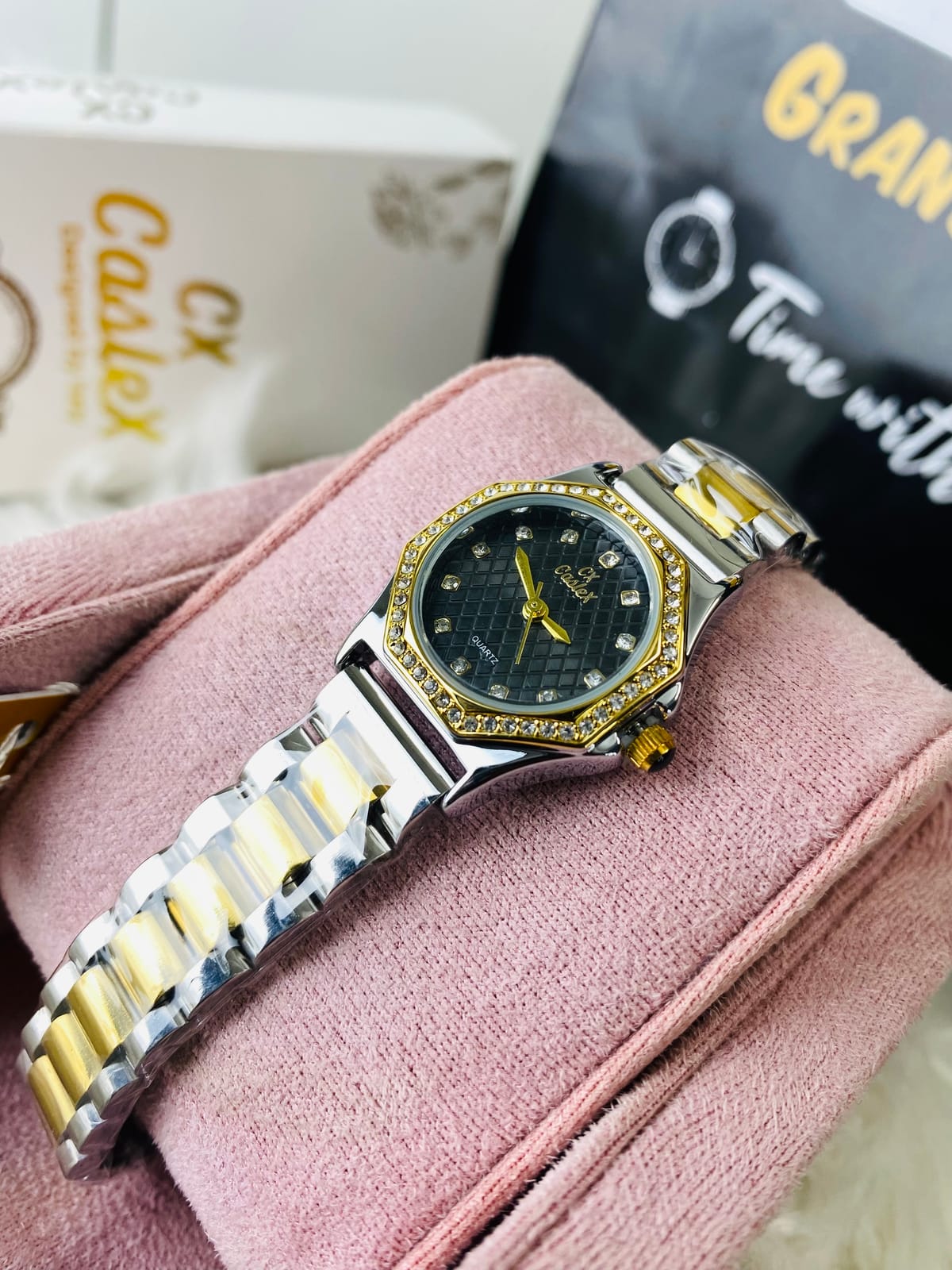 Caslex BO317L small dial black dial