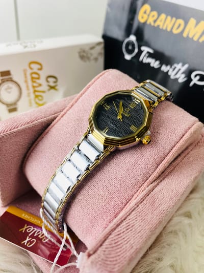 Caslex BK936 Uper dial black butterfly chain_img_0