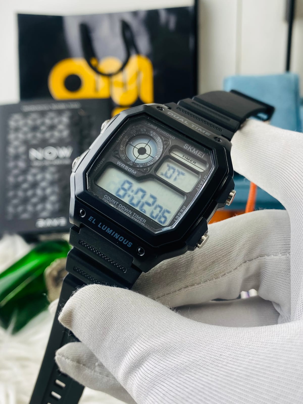 Skmei 1299 || Full black