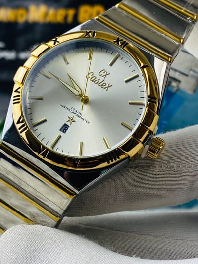 Caslex Men Two Tone || With butterfly lock_img_1