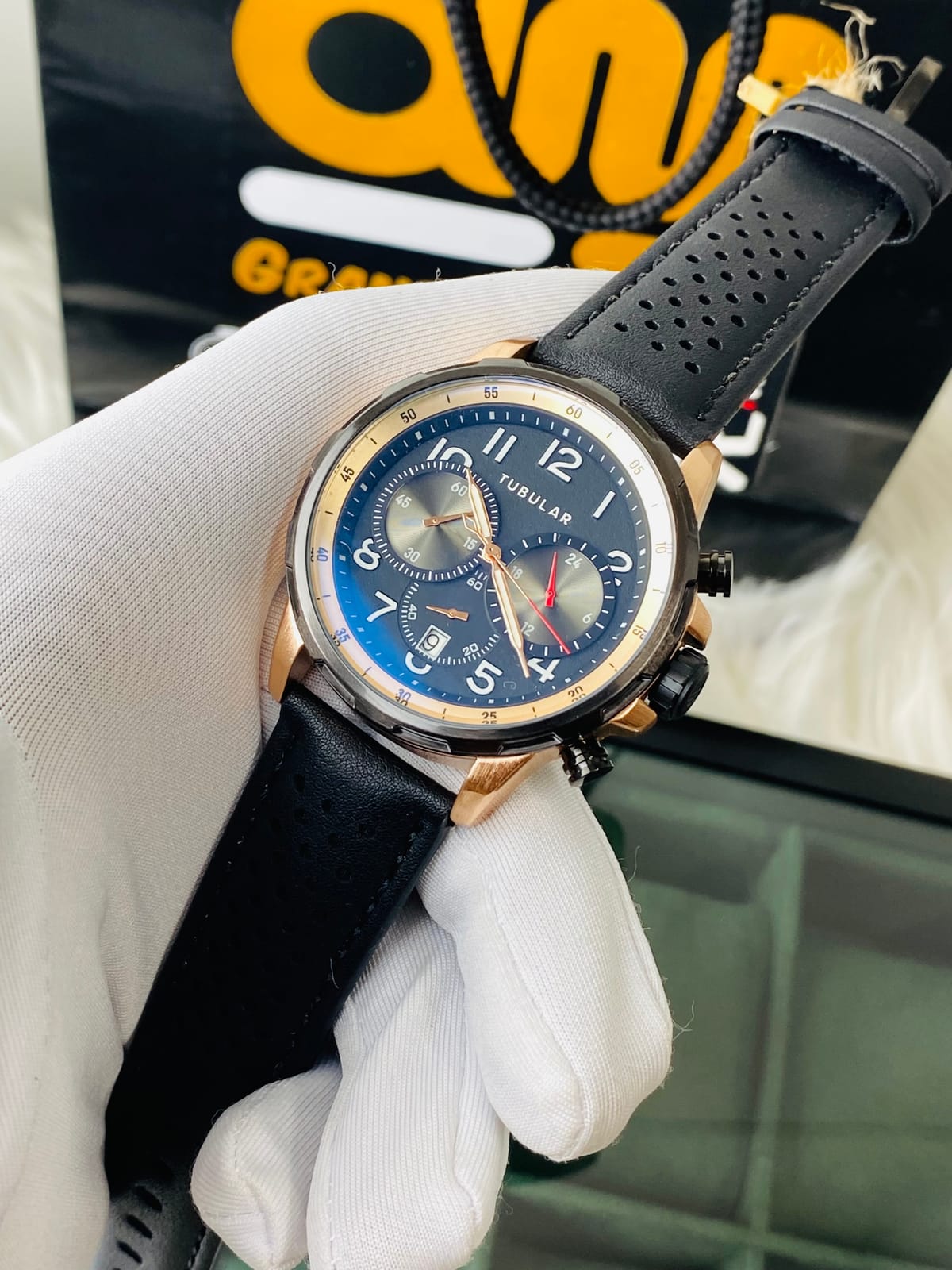 TUBULAR ACTIVE CHRONOGRAPH || Side Rose