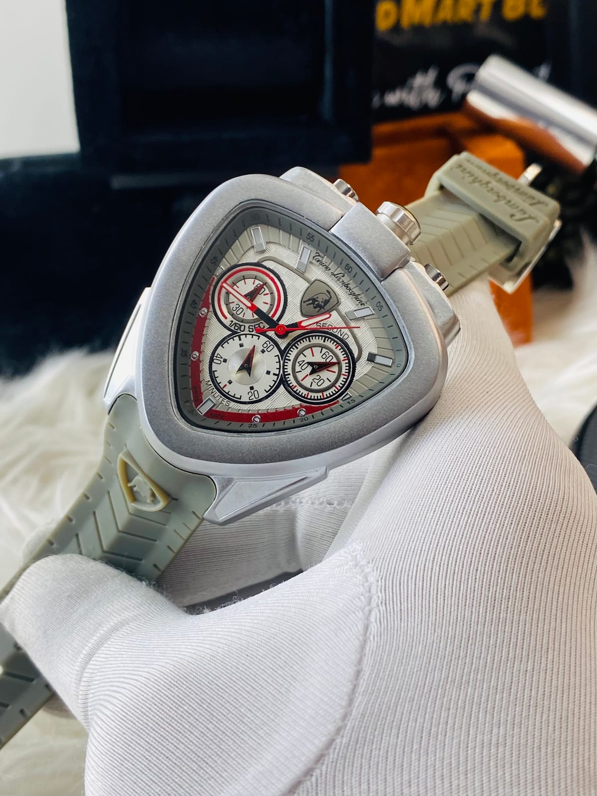 Lamborghini Active Chronograph ||Ash Strap