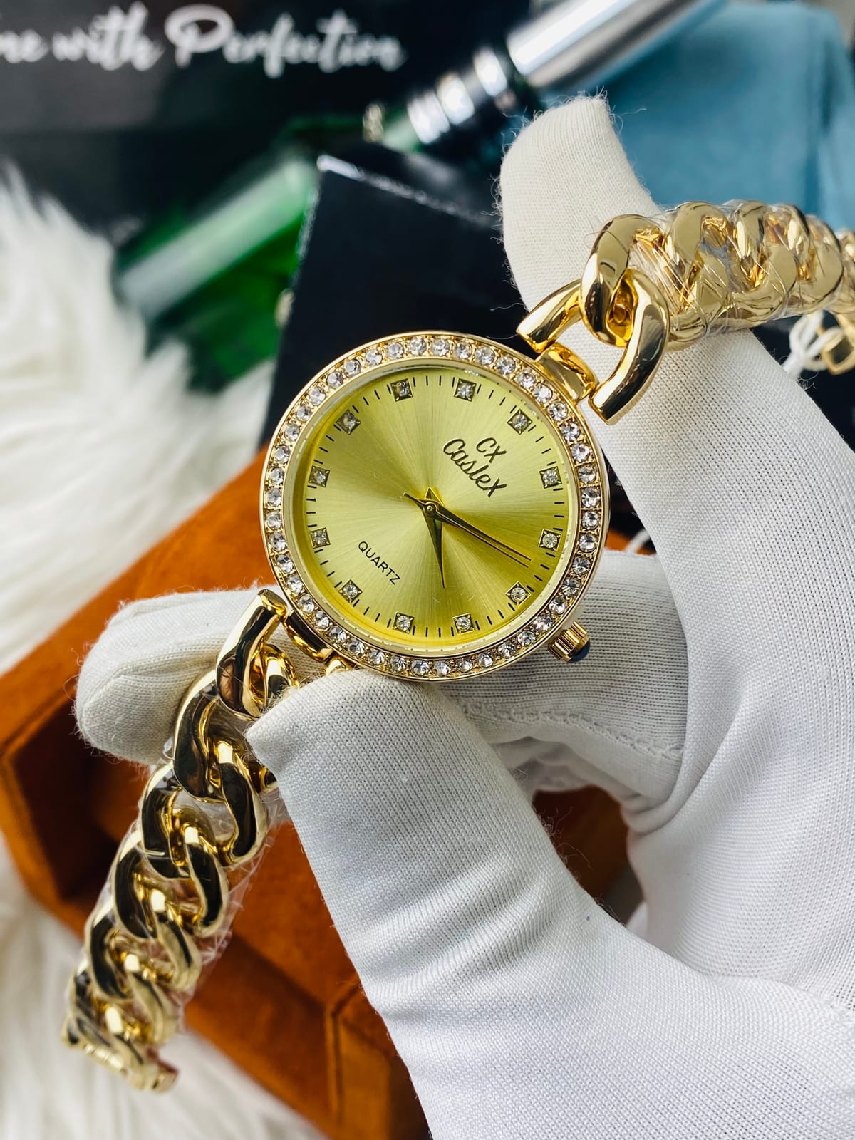 Caslex Golden Dial