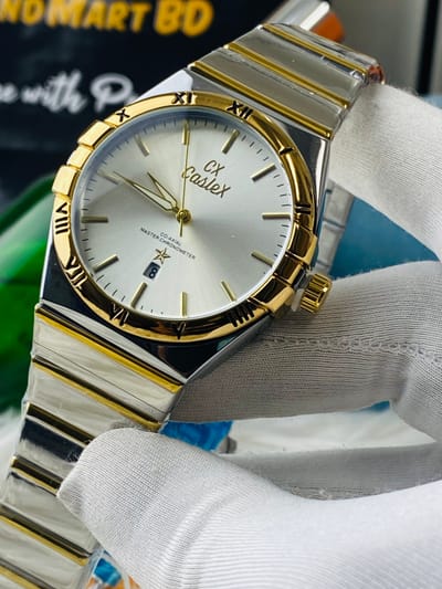Caslex Men Two Tone || With butterfly lock_img_0