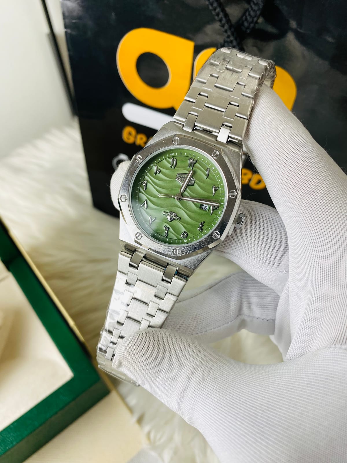 Hero force || Green Arabic Dial