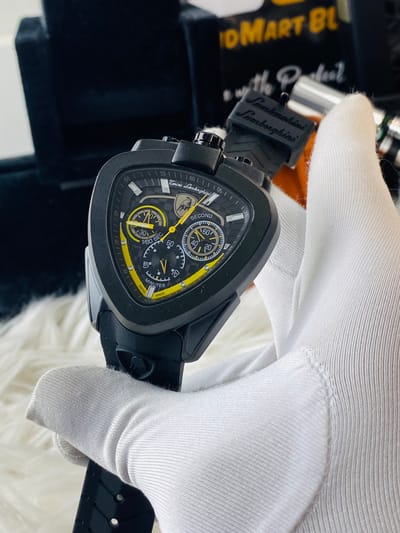 Lamborghini Active Chronograp || Full black_img_0