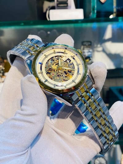 Rolex skeleton automatic men's watch_img_0