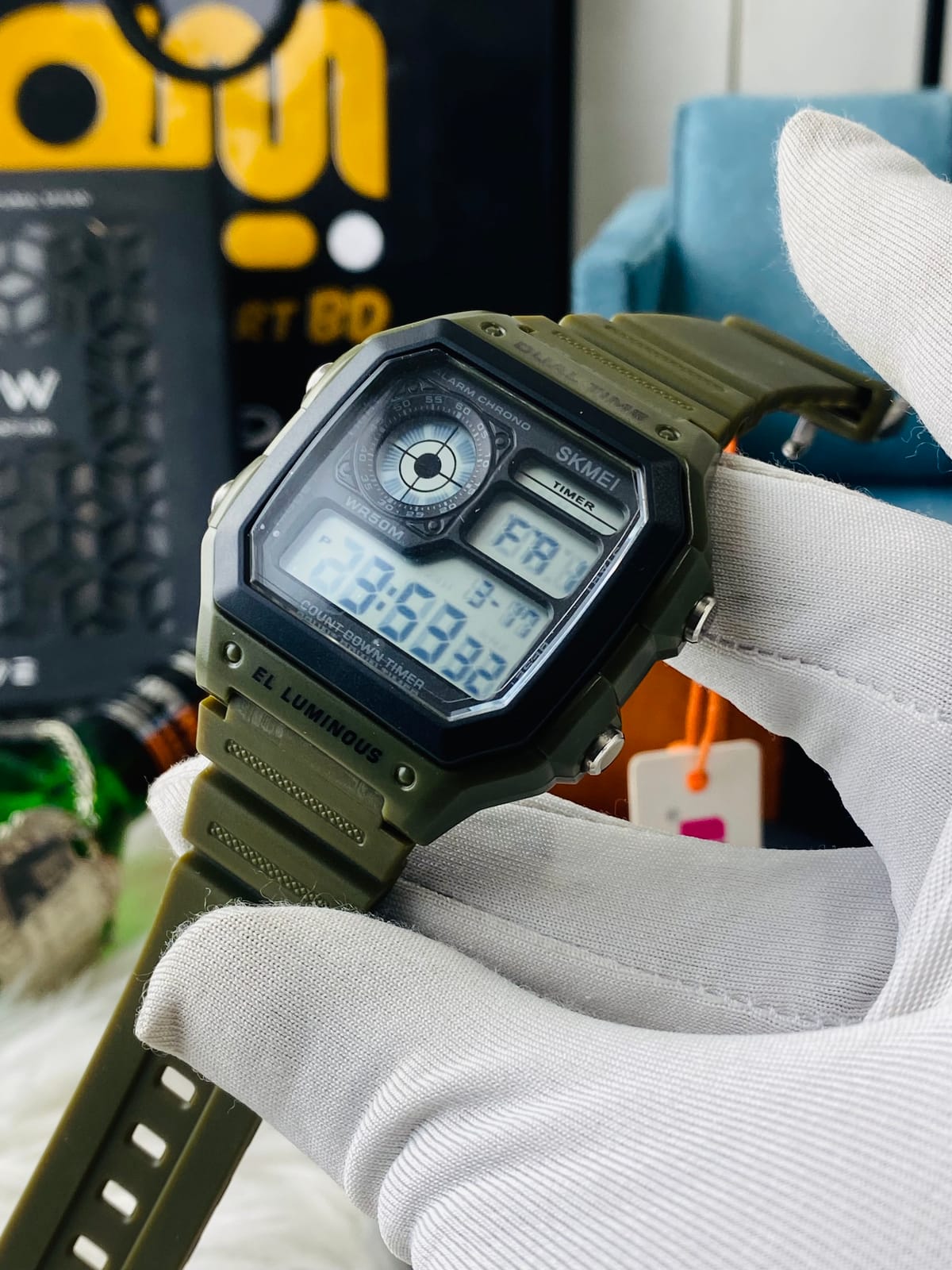 Skmei 1299 || Military look