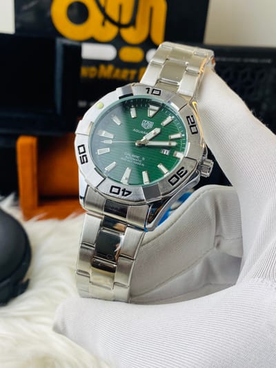 TAG Heuer Aquaracer watch ||Green Dial_img_0