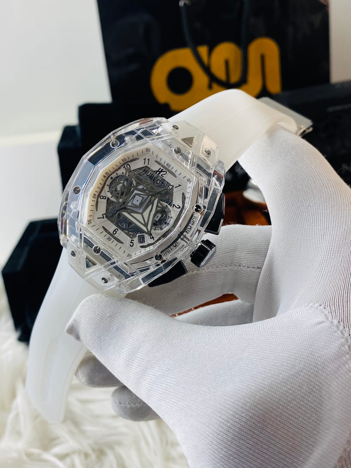 Hublot Spirit of Big Bang Sang Bleu Sapphire 42 mm watch