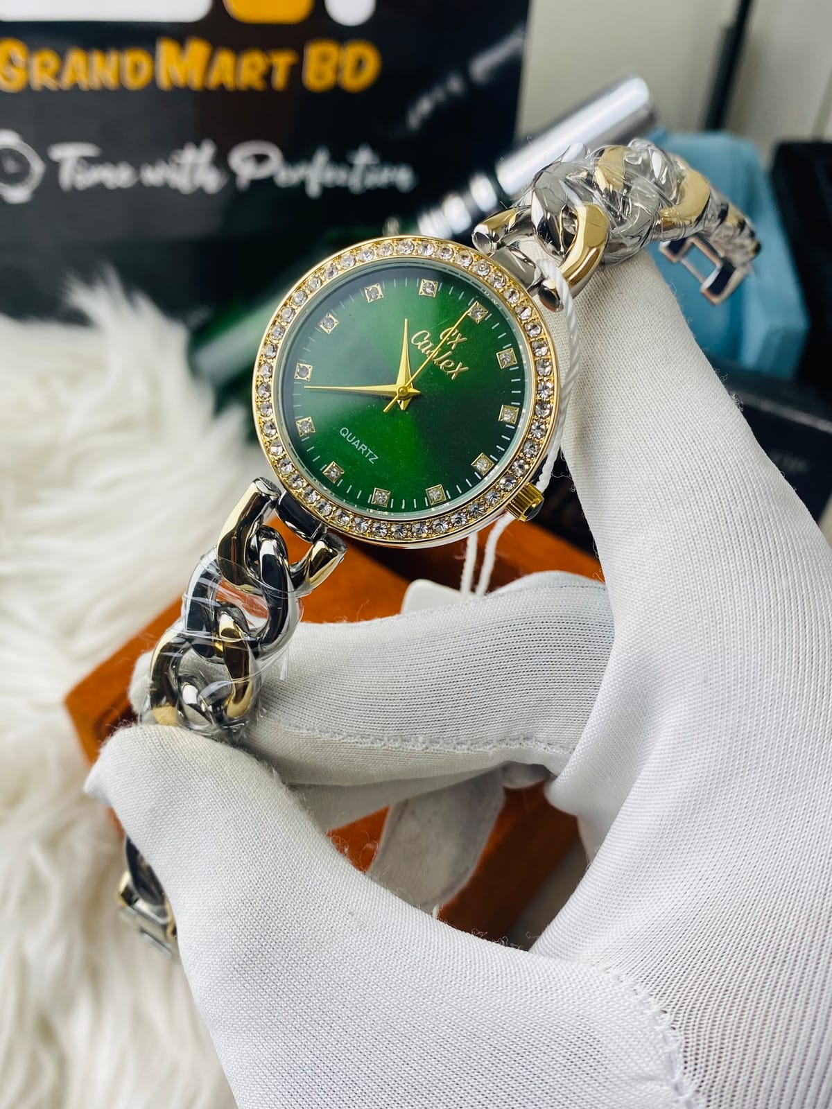 Caslex Green Dial