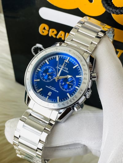 Omega speed master || Blue Dial chain_img_0