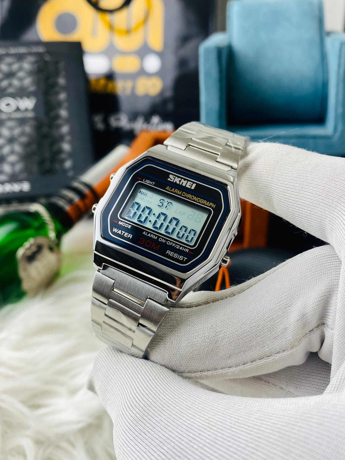 Skmei 1123 || Silver