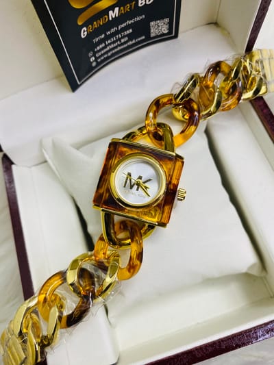 MK Large Chain Crystal look watch_img_0