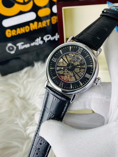 PATEK SKELETON || FULLY AUTOMATIC || BLACK_img_0