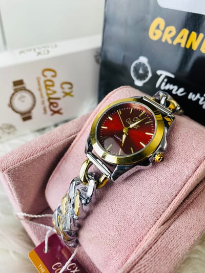 Caslex bracelet design red dial_img_0