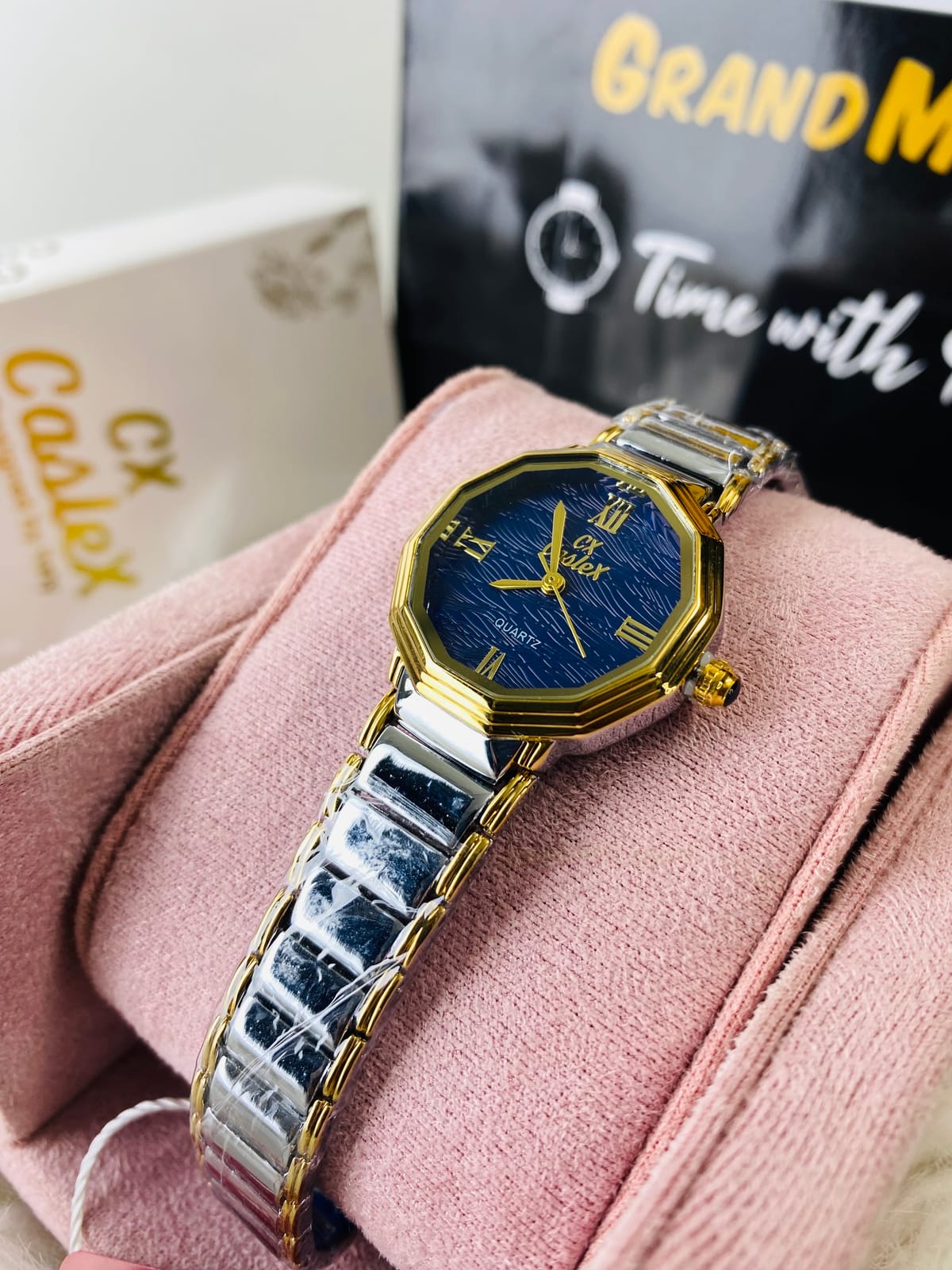 Caslex BK936 Uper dial blue butterfly chain